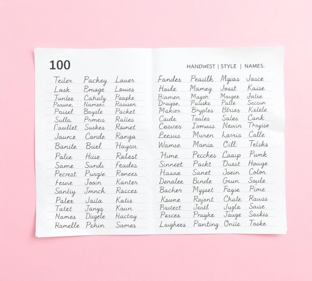 Cartela con más de 100 nombres editables